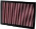 K&N 33-2406 Panel Air Filter (332406, 33-2406, K33332406)
