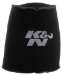 K&N 25-5166 Charcoal Round Tapered Air Filter Foam Wrap (25-5166, 255166, K33255166)