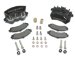 SSBC A187-2 Quick Change Aluminum Tri-Power 3-Piston Rear Caliper Upgrade Kit for GM 1/2T with OE 2-Piston (A187-2)