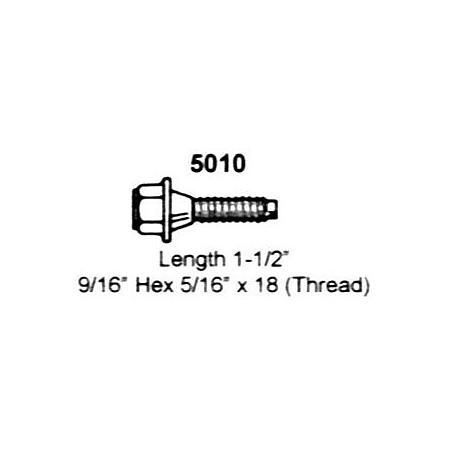 USA Brake Caliper Bolt Pin 50102 (5010-2, 50102)