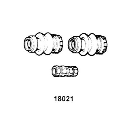 USA Brake Disc Brake Pin Boot Kit 18021A (18021A)