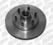 AC Delco Front Hub And Rotor Assembly 18A955 (18A955, AC18A955)