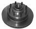 Aimco 55020 Premium Front Disc Brake Rotor and Hub (55020, IT55020)