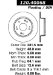 Centric Parts 120.40068 Premium Brake Rotor with E-Coating (CE12040068, 12040068)