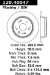 Centric Parts 120.40047 Premium Brake Rotor with E-Coating (12040047, CE12040047)