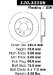 Centric Parts 120.33106 Premium Brake Rotor with E-Coating (CE12033106, 12033106)