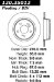Centric Parts 120.35012 Premium Brake Rotor with E-Coating (CE12035012, 12035012)