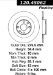 Centric Parts 120.45062 Premium Brake Rotor with E-Coating (CE12045062, 12045062)