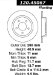 Centric Parts 120.45067 Premium Brake Rotor with E-Coating (12045067, CE12045067)
