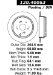 Centric Parts 120.40063 Premium Brake Rotor with E-Coating (CE12040063, 12040063)