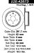 Centric Parts 120.42073 Premium Brake Rotor with E-Coating (12042073, CE12042073)
