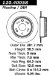 Centric Parts 120.40058 Premium Brake Rotor with E-Coating (CE12040058, 12040058)
