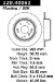 Centric Parts 120.40061 Premium Brake Rotor with E-Coating (CE12040061, 12040061)