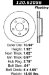 Centric Parts 120.62056 Premium Brake Rotor with E-Coating (CE12062056, 12062056)