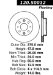 Centric Parts 120.50012 Premium Brake Rotor with E-Coating (CE12050012, 12050012)
