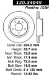 Centric Parts 120.34049 Premium Brake Rotor with E-Coating (12034049, CE12034049)