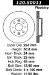 Centric Parts 120.50011 Premium Brake Rotor with E-Coating (CE12050011, 12050011)