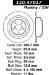 Centric Parts 120.47017 Premium Brake Rotor with E-Coating (12047017, CE12047017)
