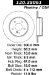Centric Parts 120.35061 Premium Brake Rotor with E-Coating (CE12035061, 12035061)