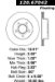 Centric Parts 120.67042 Premium Brake Rotor with E-Coating (CE12067042, 12067042)