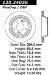 Centric Parts 120.34056 Premium Brake Rotor with E-Coating (CE12034056, 12034056)