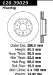 Centric Parts 120.39029 Premium Brake Rotor with E-Coating (CE12039029, 12039029)