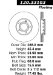 Centric Parts 120.33103 Premium Brake Rotor with E-Coating (CE12033103, 12033103)