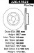Centric Parts 120.47021 Premium Brake Rotor with E-Coating (12047021, CE12047021)