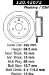 Centric Parts 120.42072 Premium Brake Rotor with E-Coating (CE12042072, 12042072)