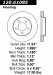 Centric Parts 120.61085 Premium Brake Rotor with E-Coating (CE12061085, 12061085)