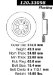 Centric Parts 120.33098 Premium Brake Rotor with E-Coating (12033098, CE12033098)