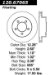 Centric Parts 120.67065 Premium Brake Rotor with E-Coating (12067065, CE12067065)