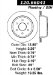 Centric Parts 120.66041 Premium Brake Rotor with E-Coating (CE12066041, 12066041)