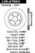 Centric Parts 120.67054 Premium Brake Rotor with E-Coating (12067054, CE12067054)