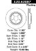 Centric Parts 120.62087 Premium Brake Rotor with E-Coating (CE12062087, 12062087)