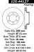 Centric Parts 120.44127 Premium Brake Rotor with E-Coating (CE12044127, 12044127)
