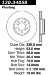 Centric Parts 120.34058 Premium Brake Rotor with E-Coating (12034058, CE12034058)