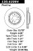 Centric Parts 120.62084 Premium Brake Rotor with E-Coating (CE12062084, 12062084)