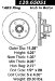 Centric Parts 120.65051 Premium Brake Rotor with E-Coating (CE12065051, 12065051)