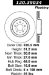Centric Parts 120.39034 Premium Brake Rotor with E-Coating (12039034, CE12039034)