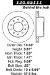 Centric Parts 120.65111 Premium Brake Rotor with E-Coating (CE12065111, 12065111)