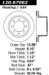 Centric Parts 120.67062 Premium Brake Rotor with E-Coating (12067062, CE12067062)