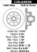 Centric Parts 120.65046 Premium Brake Rotor with E-Coating (CE12065046, 12065046)