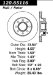 Centric Parts 120.65116 Premium Brake Rotor with E-Coating (CE12065116, 12065116)