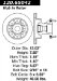 Centric Parts 120.65042 Premium Brake Rotor with E-Coating (12065042, CE12065042)