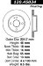 Centric Parts 120.45034 Premium Brake Rotor with E-Coating (CE12045034, 12045034)