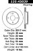Centric Parts 120.45039 Premium Brake Rotor with E-Coating (CE12045039, 12045039)