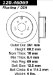 Centric Parts 120.46069 Premium Brake Rotor with E-Coating (12046069, CE12046069)