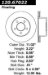 Centric Parts 120.67022 Premium Brake Rotor with E-Coating (12067022, CE12067022)