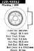 Centric Parts 120.40052 Premium Brake Rotor with E-Coating (CE12040052, 12040052)